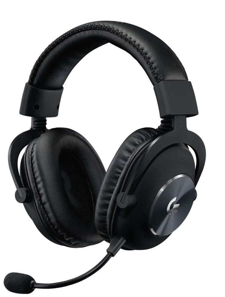 Diadema Logitech PRO Gaming / 3.5 mm | 2109 - 981-000811 / Auricular para juegos, Conector 3.5 mm, Transductor: Malla híbrida PRO-G de 50 mm, Imán: Neodimio, Respuesta de frecuencia: 20 Hz-20 kHz, Impedancia: 35 ohmios, Sensibilidad: 91.7 dB