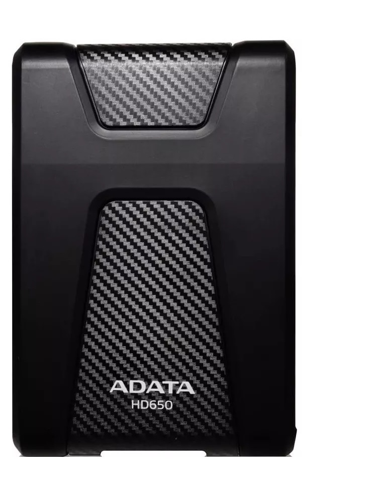 Disco Externo  4TB Antigolpes / ADATA HD650 Negro | 2306 - AHD650-4TU31-CBK / Disco Externo Antigolpes ADATA HD650, Capacidad 4TB, Factor de forma: 2.5'', Interfaz: USB 3.2 Gen1 (Compatible con USB 2.0), Diseñado para absorber golpes Fuertes