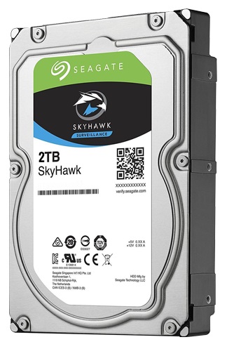 Disco Duro Seagate SkyHawk ST2000VX008 / 2TB CCTV | 2203 - Disco Duro para Videovigilancia Seagate SkyHawk (Surveillance), Formato 3.5'', Interface SATA III 6 Gb/s, 5900rpm, Memoria Caché 64GB, Velocidad de Transferencia hasta 180Mb/s, Uso 7x24