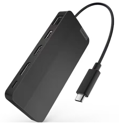 Docking USB-C / Lenovo 40B90000WW | 2601- Lenovo 40B90000WW es un dock de viaje USB-C Dual Display diseñado para portátiles. Permite conectar dos monitores simultáneamente mediante HDMI y DisplayPort, además de ofrecer puertos USB, Ethernet y carga