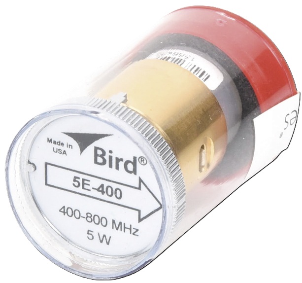 Elemento de 50 W / Bird Technologies 50E-400 | 2604 - Bird Technologies 50E-400 es un elemento de acoplamiento diseñado para el vatímetro Bird Modelo 43, tecnología de captación por línea de transmisión de 7/8 de pulgada, frecuencia de 400 a 800 Mhz