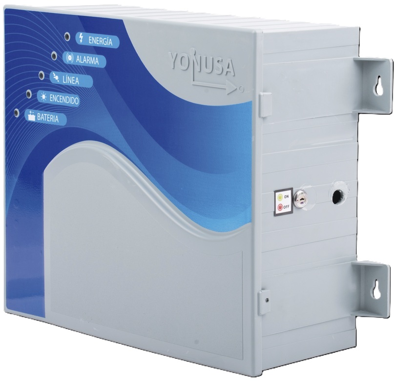 Yonusa SYS12000-127V2 / Energizador 12.000V – 3.5 Km | 2604 – Yonusa SYS12000/127V2 es un Energizador diseñado para la protección perimetral de alta seguridad, tecnología SMT, salida de 12000 Volts, fuerza de pulso de 1.2 Joules, alcance de 3500 metros