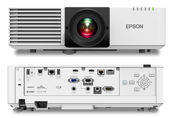 Proyector Laser  6200 Lumens Wi-Fi / Epson L630U V11HA26020 | 2507 - Video Proyector Láser Epson PowerLite L630U Full HD, Módulo inalámbrico integrado, Ideal para salas de conferencia y aulas de clase, Tecnología Epson 3LCD, Resolución 1920 x 1200