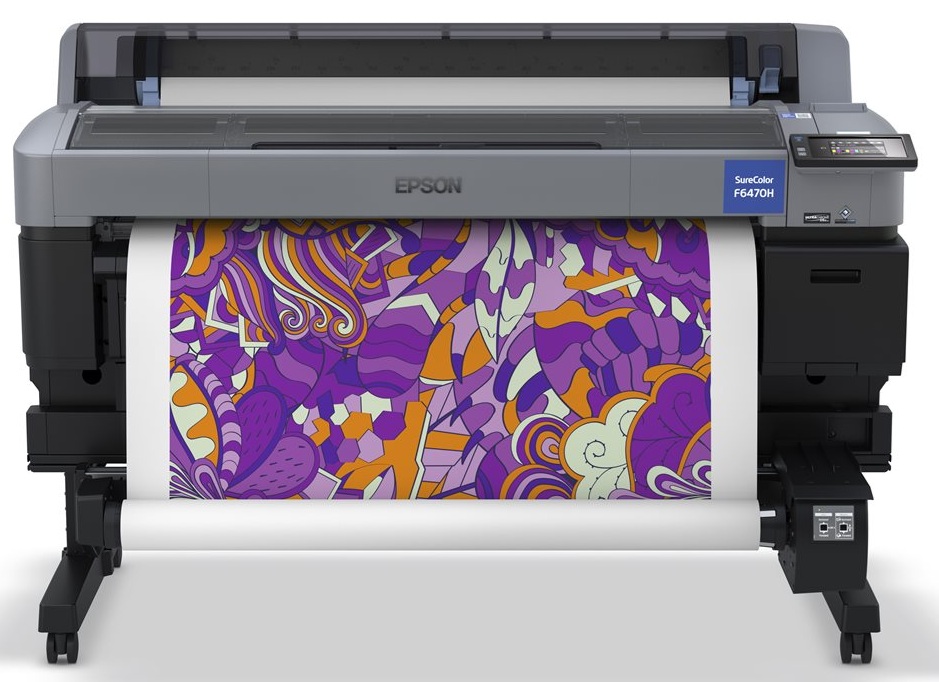 Plotter de Sublimación 44'' / Epson SC-F6470 | 2606 – Epson SureColor F6470 SCF6470PE Plotter de 44'' diseñado para impresión digital por sublimación de tinta de gran formato, Inyección de tinta, Resolución 1200 x 600 dpi, Tecnología PrecisionCore