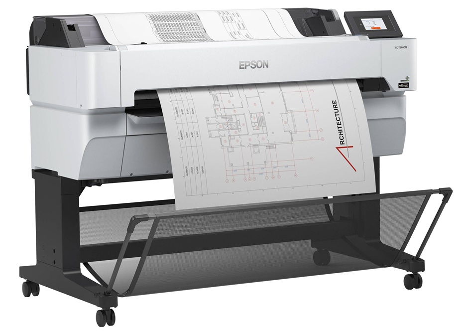 Plotter Multifuncional 36'' / Epson SC-T5470M | 2606 – Epson SureColor T5470M SCT5470M es un Plotter de 36 pulgadas diseñado para impresión y digitalización de planos y documentos técnicos en gran formato, Inyección de tinta, Resolución 2400 x 1200 dpi
