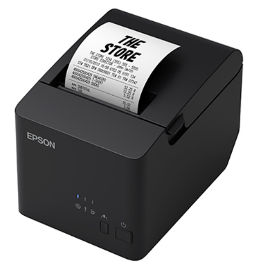 Impresora POS de Recibos / Epson TM-T20IIIL | 2606 – Epson TM-T20IIIL C31CH26001 es una impresora térmica directa monocromática diseñada para emitir recibos de venta con alta eficiencia en comercios minoristas, Ofrece una velocidad máxima de 200 mm/s