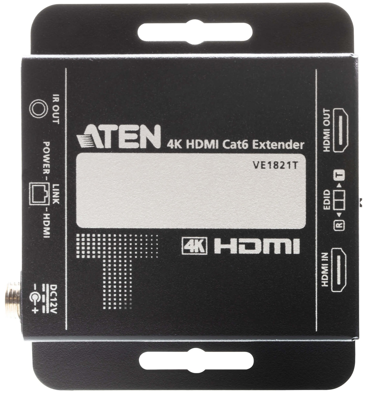 Extensor HDMI 40m / ATEN VE1821 | 2603 - ATEN VE1821 es un extensor HDMI HDBaseT diseñado para transmitir señales de video 4K hasta 40 metros mediante un único cable Cat 5e/6/6a, incorpora tecnología PoH para alimentar el receptor desde el transmisor