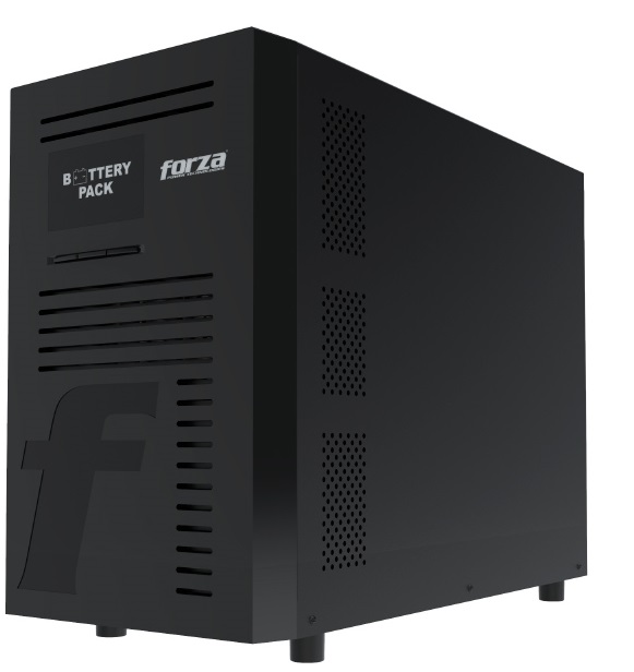 Banco de Baterías Forza FDC-BT03K-12B | 2500 - Banco de Baterías, Tensión de Entrada / Salida: 72VCC, Capacidad: 18Ah, Batería sellada de plomo ácido sin mantenimiento, Vida útil: 3 a 5 años, Batería: 12x (12VCC / 9Ah)