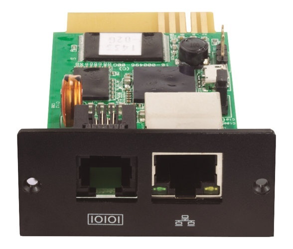 Tarjeta de Red SNMP / Forza FDC-CD610 | 2607 – Forza FDC-CD610 es una tarjeta inteligente de administración de red SNMP diseñada para monitorear y administrar remotamente múltiples UPS Forza compatibles a través de redes LAN e Internet. 