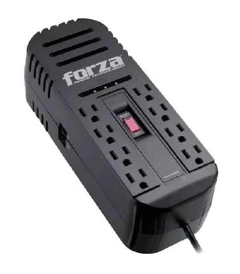 Regulador de Voltaje – 2.2 KVA / Forza FVR-2201 | 2607 – Forza FVR-2201 Regulador automático de voltaje diseñado para proteger computadores, estaciones de trabajo, periféricos y equipos electrónicos contra fluctuaciones de tensión, sobretensiones