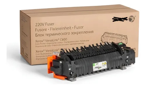 Fusor 220V 20K / Xerox 115R00136 | 2510 – Fusor original de 220V Xerox 115R00136 con un rendimiento aproximado de 200.000 páginas. Diseñado para la VersaLink C600 y C605, pieza clave en la fijación del tóner