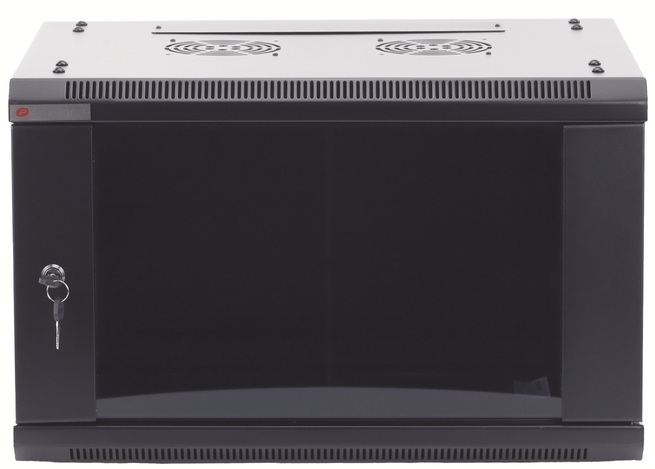 Gabinete de pared 6-UR / Precision PSTC-06-645-BDP | 2604 – Precision PSTC-06-645-BDP es un gabinete diseñado para alojamiento de equipos de telecomunicaciones de 19 pulgadas, capacidad de 6 UR, puerta frontal perforada para flujo de aire