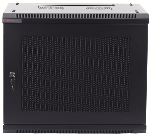 Gabinete de pared 9-UR/ Precision PSTC-09-645BDP | 2604 – Precision PSTC-09-645BDP es un gabinete diseñado para alojamiento de equipos de telecomunicaciones de 19 pulgadas, capacidad de 9 UR, puerta frontal perforada para máxima ventilación