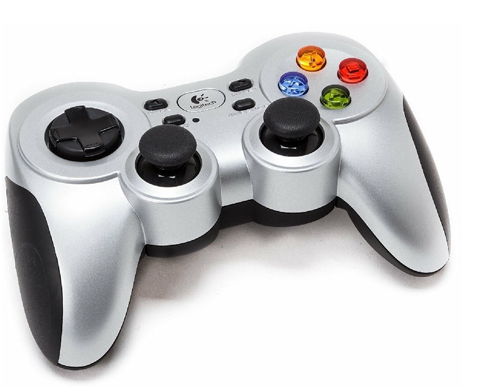 Gamepad inalámbrico / Logitech F710 | 2409 - Logitech 940-000117 Gamepad inalámbrico, USB, Conexión 2.4 GHz, Botones A, B, X, Y Botones LB, RB, Disparadores analógicos izquierdo y derecho Botones de inicio y retroceso, 2 mini-joysticks analógicos