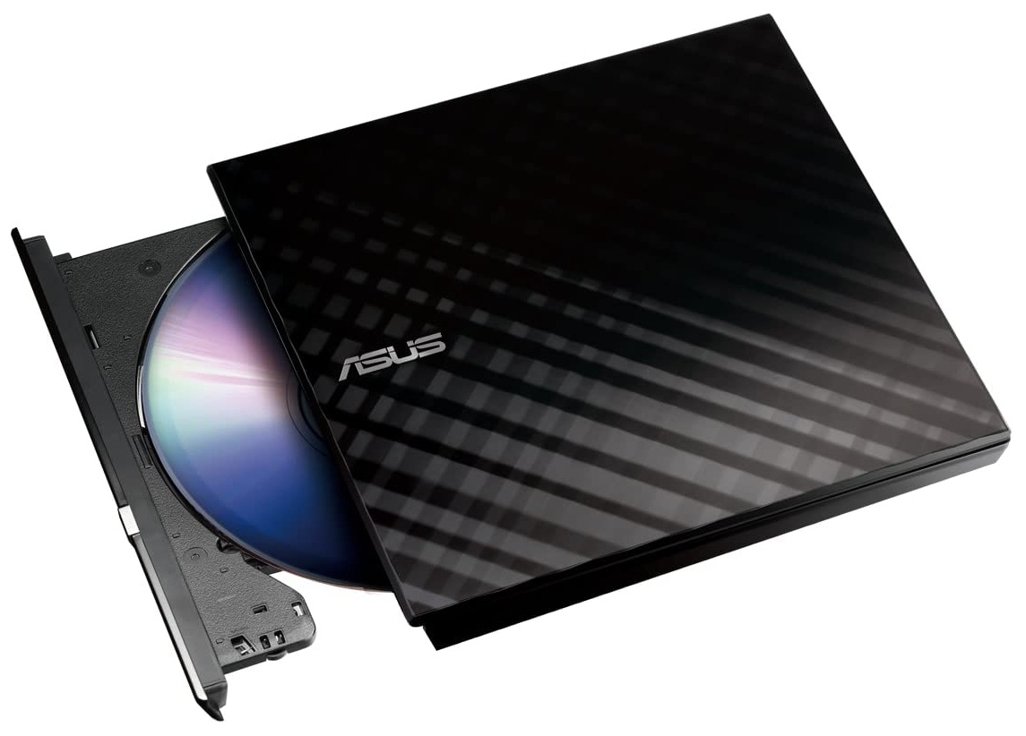 Grabadora DVD Externa / ASUS SDRW-08D2S-U-B | 2605 – ASUS SDRW-08D2S-U-B es una grabadora de DVD externa diseñada para el almacenamiento portátil y copias de seguridad de datos, equipada con una interfaz USB 2.0, velocidad máxima de lectura y escritura