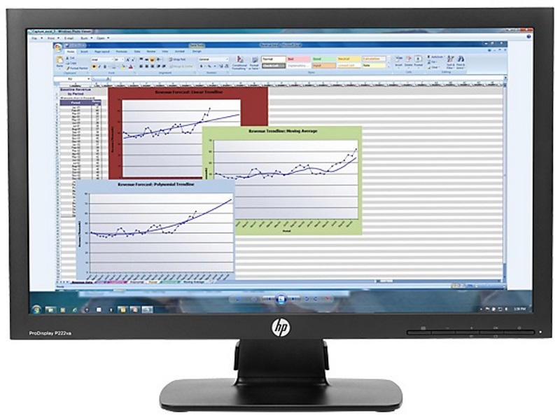 HP ProDisplay P222va K7X30AA | Area Visible 21.5'',  Resolución 1920 x 1080, Relación de aspecto 16:9, Brillo 250 cd/m², Relación de contraste (3000:1 Estático, 5000000:1 Dinámico), Ángulo de visión 178° horizontal/Vertical