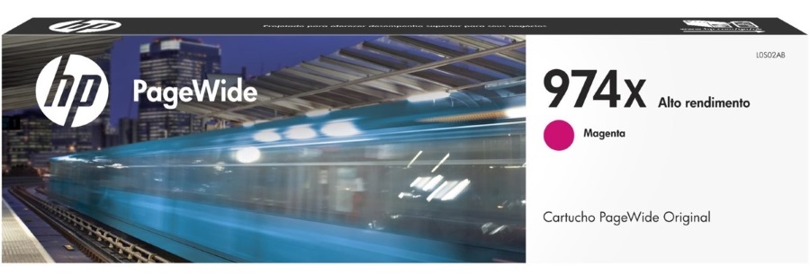 Tinta HP 974X L0S02AL Magenta / 7k | 2405 - Cartucho de Tinta HP L0S02AL Magenta. Rendimiento Estimado 7.000 Páginas al 5%. 