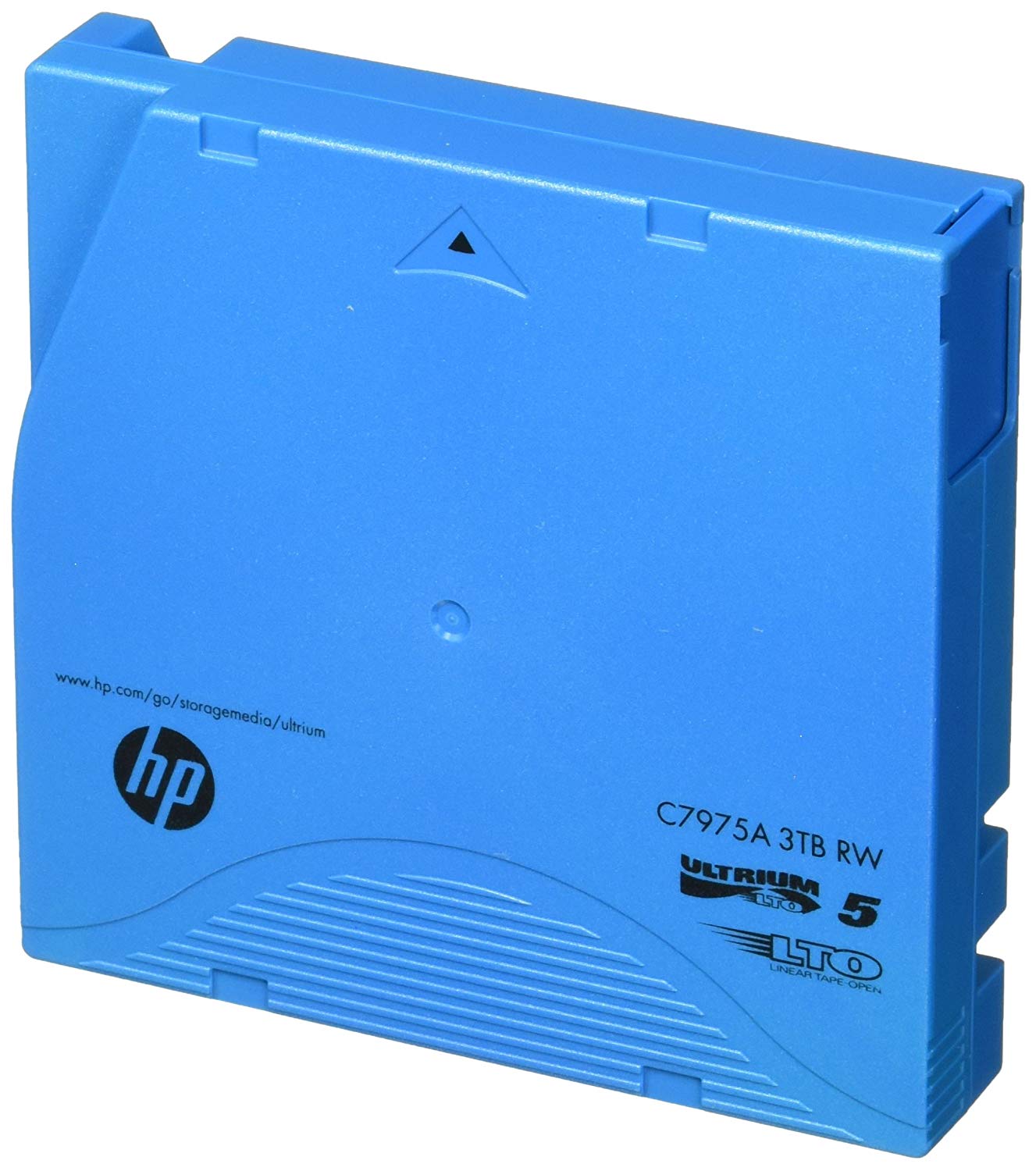 Cinta LTO 5 Ultrium / HPE C7975A | 2412 - Cartucho Cinta HP LTO-5 Ultrium C7975A Capacidad 1.5TB / 3TB comprimidos, Tasa de compresión 2:1, Tasa de transferencia 280 Mbps, Longitud 846 metros, Grosor 6.4 µm, Encriptación AES de 256 bits, FIPS 140-2