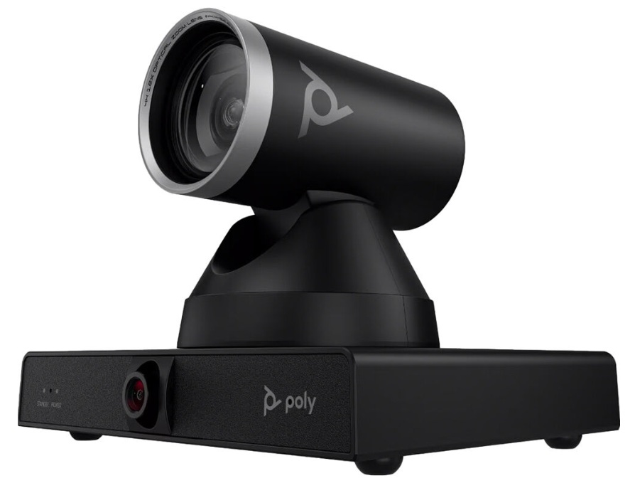 Cámara de Video HP 9W1A6AA / Poly Studio E60 PTZ | 2509 - Poly Studio E60 PTZ 9W1A6AA#AC3 Cámara inteligente avanzada para videoconferencias con capacidades de seguimiento automático, encuadre inteligente y resolución 4K. Sensor de imagen 8MP UHD 