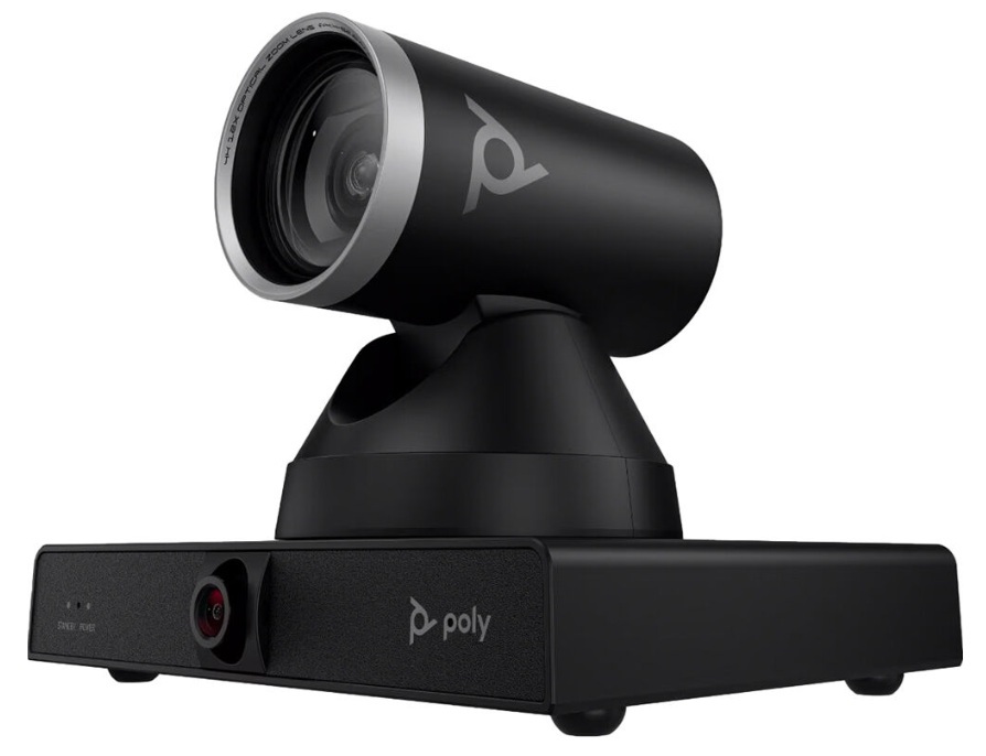 Cámara de Video HP 9W1A6AA / Poly Studio E60 PTZ | 2509 - Poly Studio E60 PTZ 9W1A6AA#AC3 Cámara inteligente avanzada para videoconferencias con capacidades de seguimiento automático, encuadre inteligente y resolución 4K. Sensor de imagen 8MP UHD 