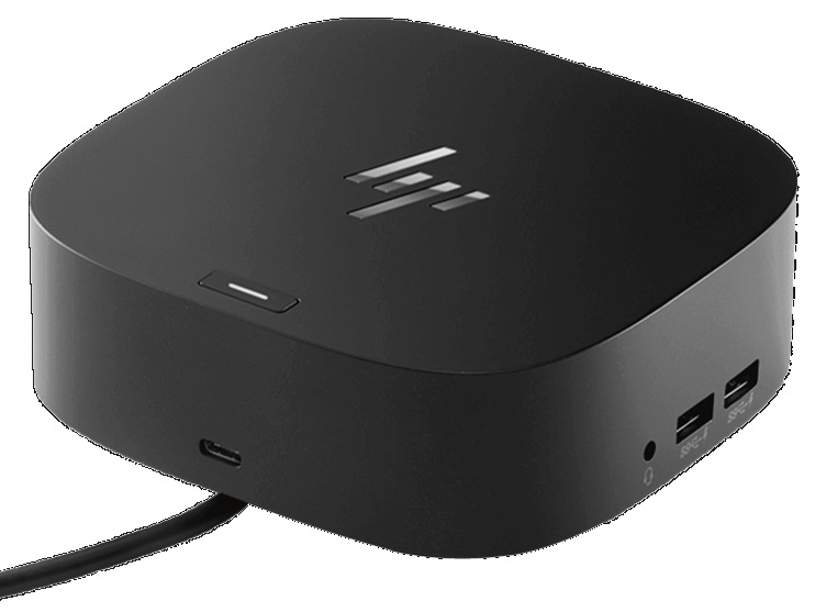 HP Dock G5 5TW10AA / Base Multipuerto USB-C | 2606 – HP USB-C G5 5TW10AA#ABA es una base Multipuerto diseñada para conexión de periféricos. Puerto incluidos: 4x USB-A 3.2, 1x USB-C 15W, 1x Ethernet Gigabit RJ45, 1x HDMI 2.0, 2x Salidas DisplayPort
