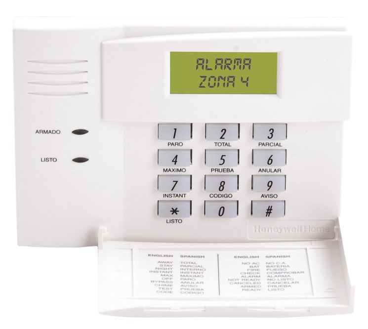 Resideo 6148-SP / Teclado programador | 2605 – Honeywell Home Resideo 6148-SP es un teclado programador diseñado para la gestión y control de sistemas de alarma residenciales y comerciales, cuenta con una pantalla de cristal líquido LCD con mensajes