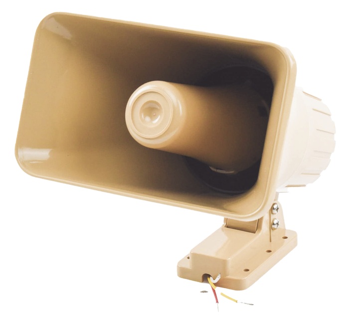 Resideo 702 / Sirena electrónica | 2605 – Honeywell Home Resideo 702 sirena electrónica diseñada para emitir alertas audibles de alta potencia en sistemas de intrusión y automatización, que combina un altavoz de bocina con un controlador autónomo