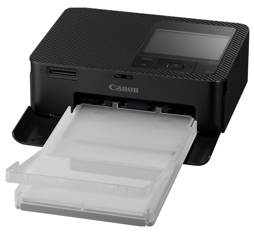 Impresora Fotográfica / Canon SELPHY CP1500 | 2607 – Canon SELPHY CP1500 Impresora compacta diseñada para imprimir fotografías de alta calidad desde dispositivos móviles y cámaras digitales. Impresión por sublimación térmica, Resolución 300 × 300 dpi