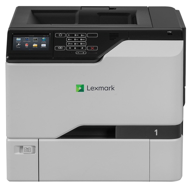 Lexmark CS720de / Impresora Láser Color | 2605 – Lexmark CS720de 40C9100 es una impresora láser color diseñada para grupos de trabajo, procesador 1.2 GHz, memoria 1024MB, velocidad 40ppm, resolución 1200dpi, Toner: 74C4HK0 74C4HC0 74C4HM0 74C4HY0 