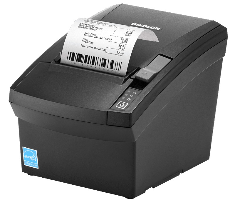 Impresora POS Térmica – USB / Bixolon SRP-330IIISK | 2607 – Bixolon SRP-330IIISK es una impresora térmica POS diseñada para aplicaciones de comercio, restaurantes y puntos de venta. Tecnología de impresión: Térmica directa, Resolución: 180 dpi 