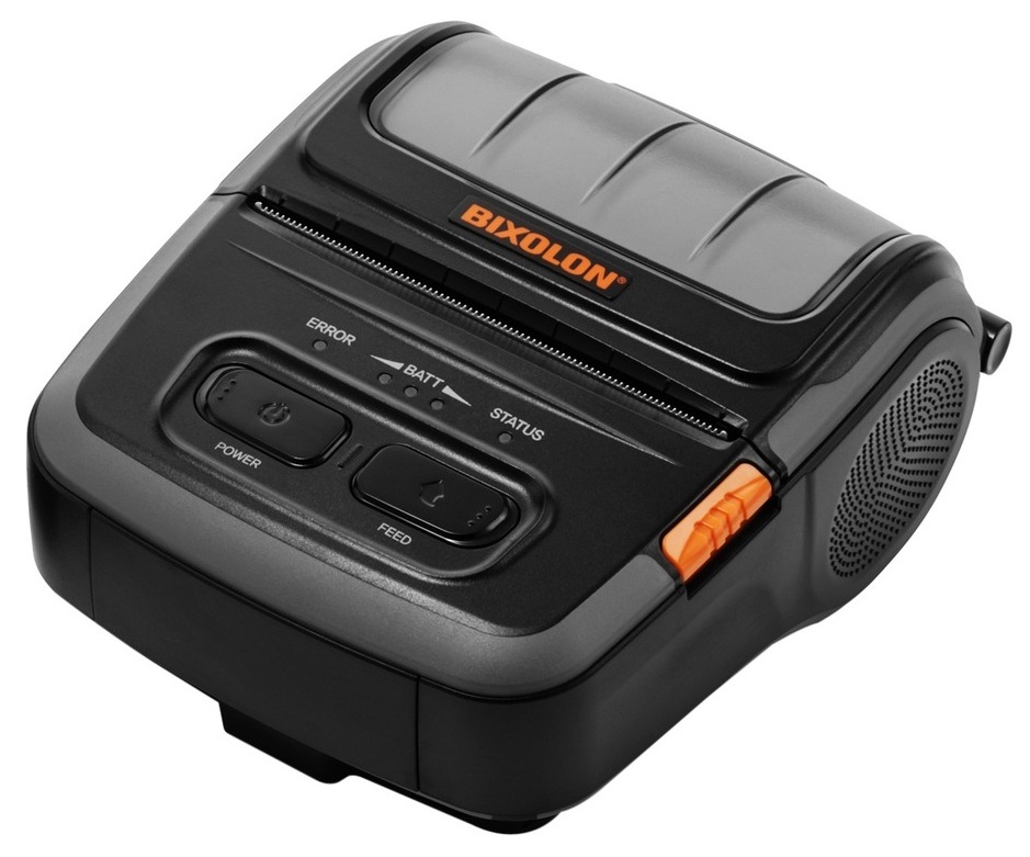 Impresora Portátil – Bluetooth / Bixolon SPP-R310IK5 | 2607 – Bixolon SPP-R310IK5 es una impresora móvil de recibos diseñada para aplicaciones de comercio, logística, transporte y servicio en campo. Impresión Térmica directa, Resolución 203 dpi 