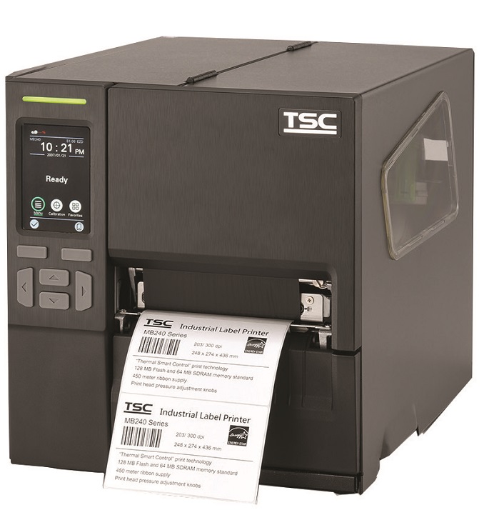 Impresora de Etiquetas Industrial / TSC MH241T-A001-0301 | 2507 - Impresora industrial de etiquetas TSC MH241T de alto rendimiento, Diseñada para impresión de etiquetas en entornos industriales, logísticos, comerciales y de salud, Resolución 203 dpi 