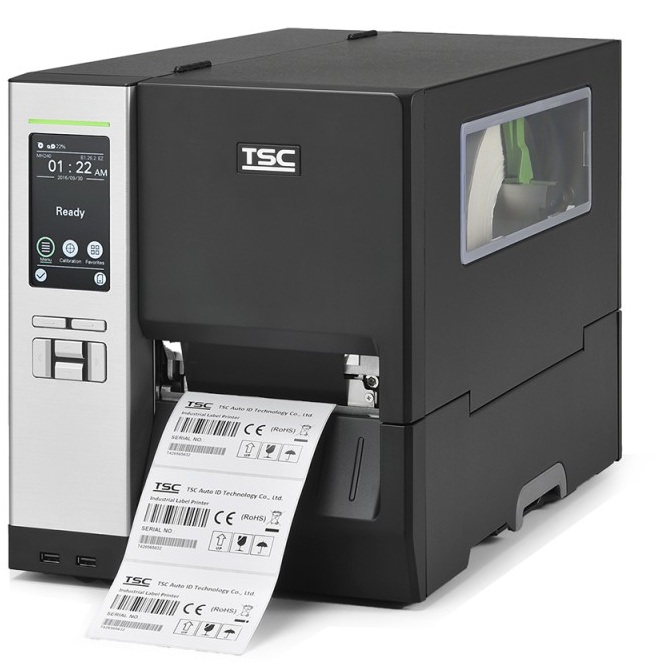 Impresora de Etiquetas Industrial / TSC MB241T-A001-0201 | 2507 - Impresora de Etiquetas TSC MB241T industrial, Método de impresión: Transferencia Térmica & Térmica directa, Velocidad de Impresión 304.8 mm/s, Resolución 203ppp, Ancho de Impresión 107mm