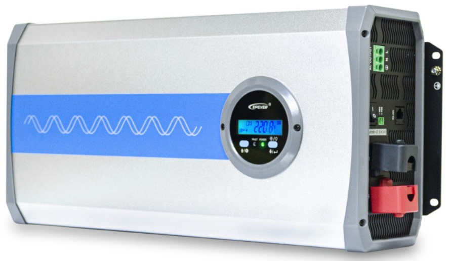 EPEVER Ipower IP2000-41-Plus / Inversor Solar 48V-2000W | 2502 - Inversor Solar OFF GRID de onda sinusoidal pura, Potencia de salida continua: 2000W, Sobretensión de potencia: 4000W a 5s, Sobrecorriente al encender: Menor a 50A, Voltaje de salida: 110VCA