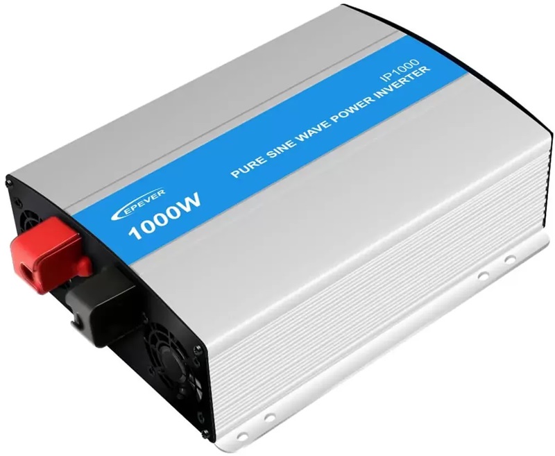 Inversor Solar 12V- 800W / EPEVER IPower IP1000-11 | 2410 - Inversor Solar de onda sinusoidal pura, Voltaje de salida: 110 a 120 VCA ± 3%, Frecuencia de salida: 50/60 Hz, Potencia de salida continua: 800W, Potencia de salida 15min: 1000W, Potencia 