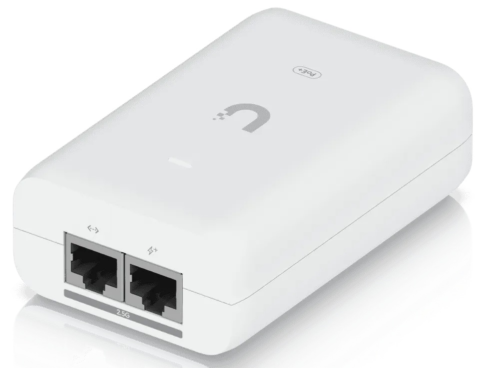 Inyector PoE 30W 2.5G / Ubiquiti UACC-PoE+-2.5G | 2606 – Ubiquiti UACC-PoE+-2.5G es un inyector diseñado para alimentar dispositivos de red con alta demanda de potencia y velocidad multi-gigabit, Compatible con puntos de acceso serie UniFi y cámaras IP