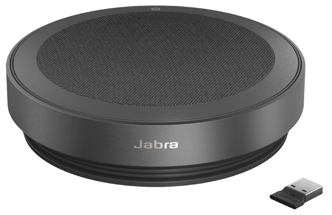 Altavoz para Videoconferencia / Jabra Speak2 75 MS Link 380a | 2605 – Jabra 2775-319 es un altavoz diseñado para videoconferencias en entornos de trabajo híbridos, ofrece optimización para Microsoft Teams e incluye el adaptador USB-A Bluetooth Link 380a