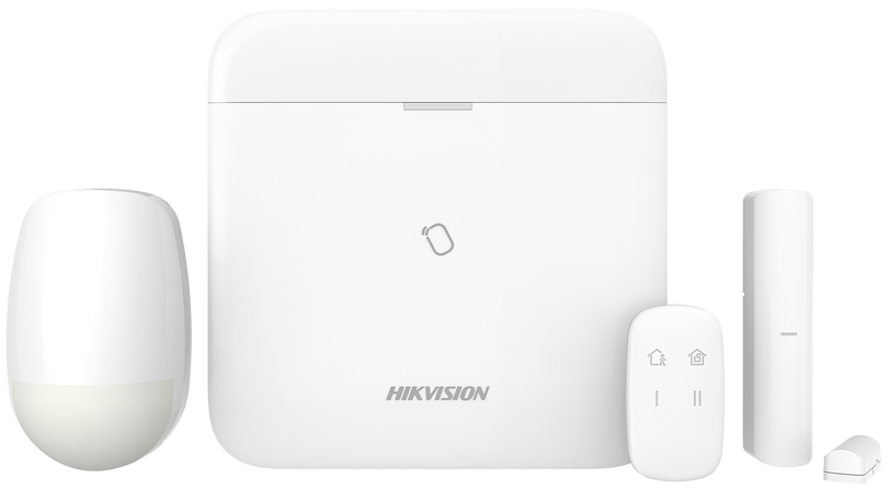 Kit de Alarma Inalámbrico / Hikvision DS-PWA96-KIT-WB | 2603 - Hikvision DS-PWA96-KIT-WB es un sistema de seguridad inalámbrico diseñado para la protección integral de medianas empresas y residencias, panel con capacidad de 96 zonas inalámbrica