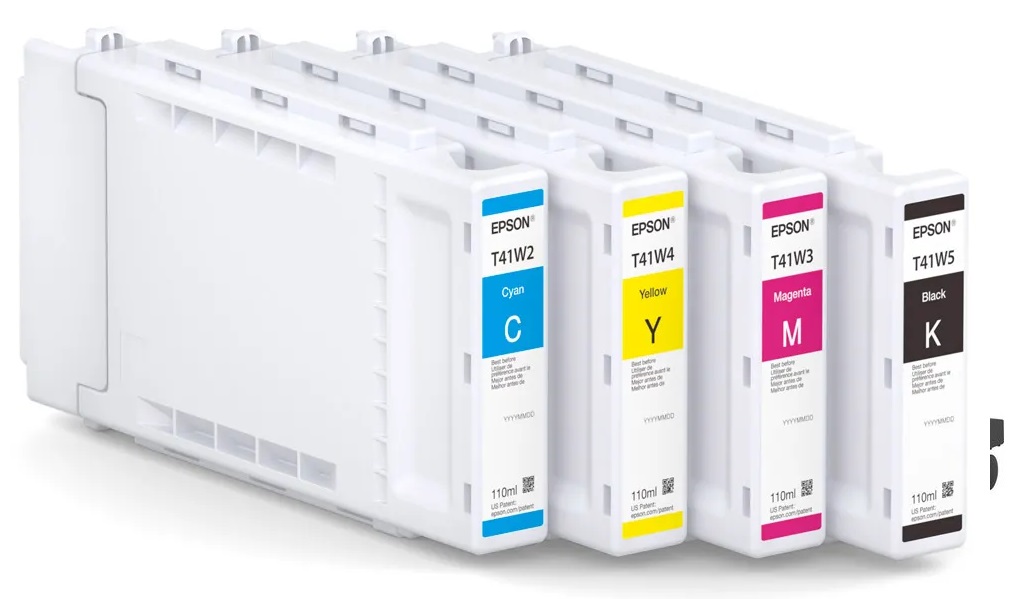 Tinta para Plotter SureColor Epson SC-T3470SR / 110ml | 2500 - Tinta Original Epson UltraChrome T41W. El Kit Incluye: T41W220 T41W320 T41W420 T41W520 