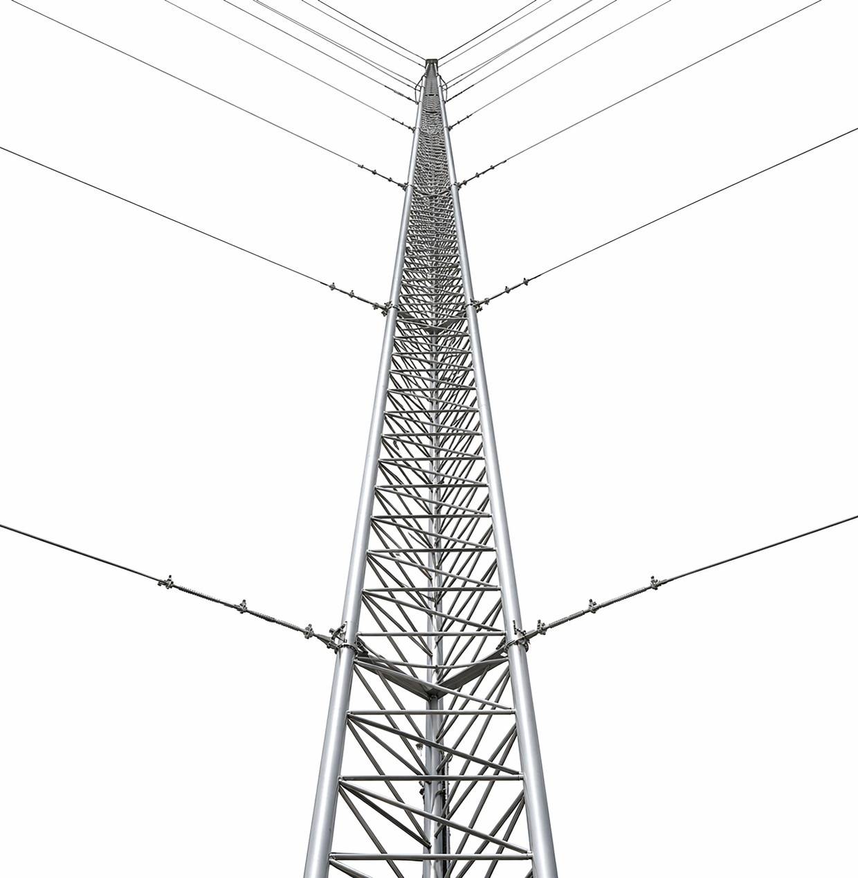 Kit para Torre 3m / Syscom Towers KTZ-35G-003 | 2604 - Syscom Towers KTZ-35G-003 es un kit diseñado para la implementación de una torre arriostrada de 3 metros de altura, fabricado en acero estructural con acabado galvanizado por inmersión en caliente