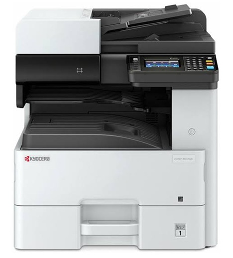 Multifuncional Láser B&N A3 / Kyocera FS-M4125idn | 2608 – Kyocera ECOSYS FS-M4125idn es un multifuncional láser monocromático A3 con funciones de impresión, copia, escaneo y fax opcional. Velocidad: 25 ppm, Resolución: Fine 1200 (1200 x 1200 dpi)