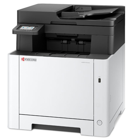Multifuncional Láser Color / Kyocera MA2600cwx | 2608 – Kyocera ECOSYS MA2600cwx es un multifuncional láser color A4 con funciones de impresión, copia y escaneo. Velocidad: 27 ppm, Resolución hasta 1200 dpi, Tiempo de primProcesador ARM Cortex-A53