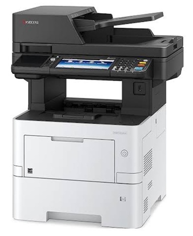 Multifuncional Láser B&N / Kyocera MA4500ix | 2608 – Kyocera ECOSYS MA4500ix es un multifuncional láser monocromático A4 con funciones de impresión, copia y escaneo. Velocidad: 47 ppm, Resolución: Hasta 1200 dpi, Tiempo de primera impresión: 5.3s