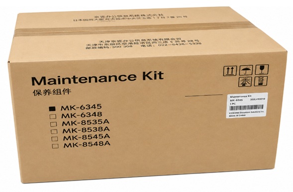 Kit de mantenimiento / Kyocera MK-6345 | 2608 – Kyocera MK-6345 1702XF0KL0 Kit de mantenimiento para equipos de impresión Kyocera TASKalfa compatibles, Tecnología de impresión: Laser, Rendimiento: 600.000 páginas, Compatibilidad: Kyocera TASKalfa
