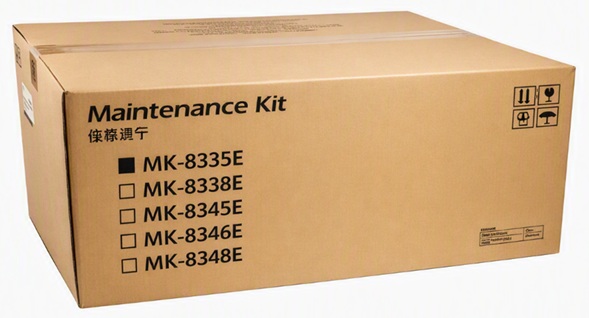Kit de mantenimiento / Kyocera MK-8335E | 2608 – Kyocera MK-8335E 1702RL0UN2 Kit de mantenimiento para impresoras Kyocera TASKalfa, Rendimiento: 600.000 páginas, Condición: Nuevo / Original, Componentes: 3x Developing Unit (Cyan, Magenta, Yellow)