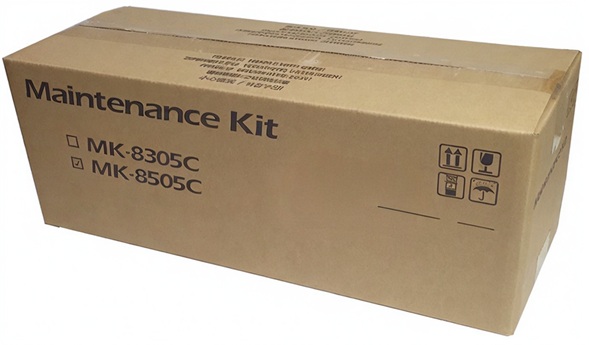 Kit de mantenimiento / Kyocera MK-8505C | 2608 – Kyocera MK-8505C 1702LC0UN2 es un kit de mantenimiento de fusor Genuine para equipos de impresión Kyocera, Rendimiento: 300.000 páginas, Alimentación: 120V, Componentes: Fuser Unit, Eject/Exit Filters