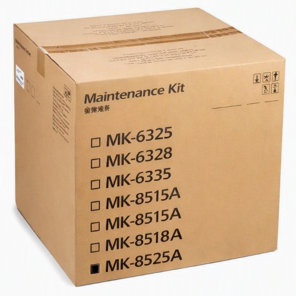 Kit de mantenimiento / Kyocera MK-8525A | 2608 – Kyocera MK-8525A 1702V80KL0 es un kit de mantenimiento original para equipos Kyocera, Rendimiento estimado: 600.000 páginas, Componentes incluidos: Unidad de Cilindro, Unidad de Revelado Negro