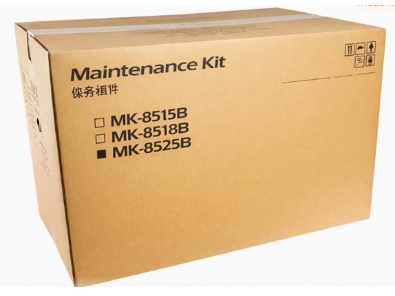 Kit de mantenimiento / Kyocera MK-8525B | 2608 – Kyocera MK-8525B 1702V80KL1 es un kit de mantenimiento original para equipos Kyocera, Rendimiento: 600.000 páginas, Componentes incluidos: 3 Unidades de Cilindro y Unidades de Revelado de color