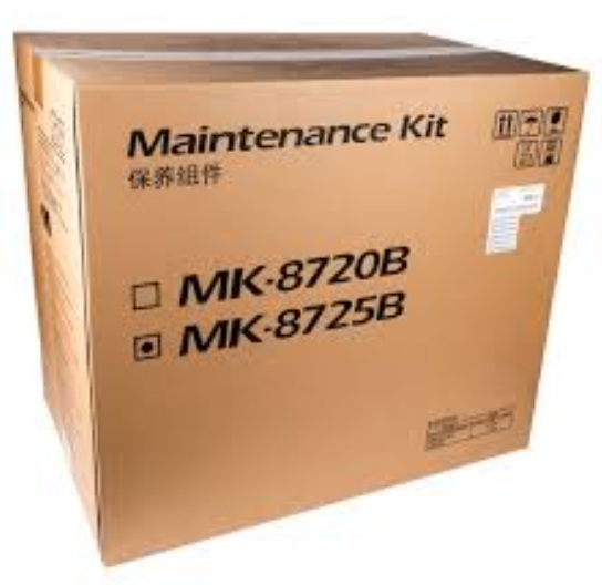 Kit de mantenimiento / Kyocera MK-8725B | 2608 –  Kyocera MK-8725B 1702NH0UN0 es un kit de mantenimiento para equipos Kyocera TASKalfa a color, Rendimiento: 600.000 páginas, Condicion del producto: Nuevo / Original, Componentes: 3x Unidades de revelado