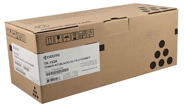Toner Kyocera TK-152K / Negro 6.500 Páginas | 2608 – Kyocera TK-152K es un cartucho de tóner original equipos de impresión láser. Tecnología de impresión: Láser, Color: Negro, Rendimiento estimado: 6.500 páginas, Cobertura de referencia: 5%